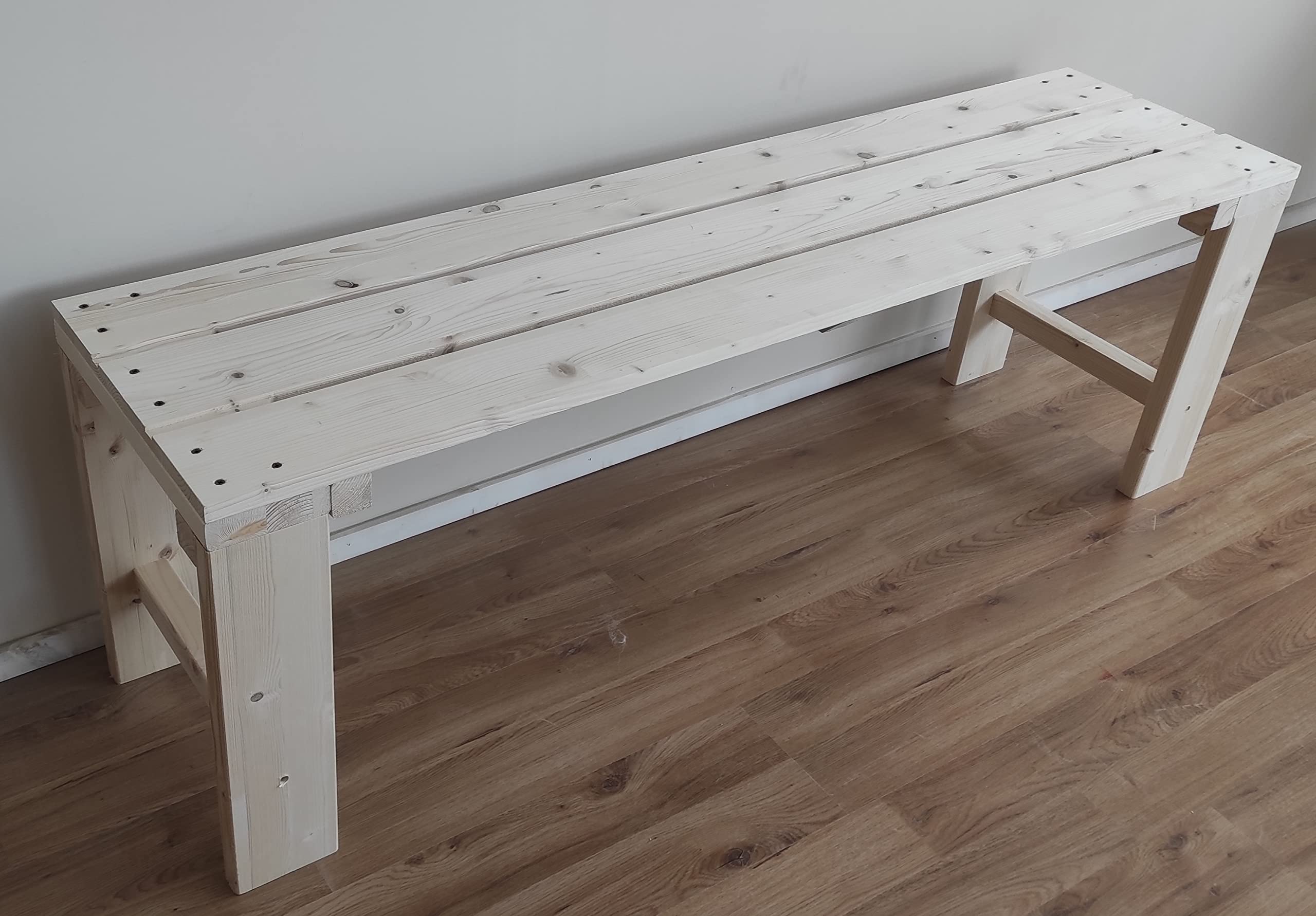 TOTAL WOOD 2012 Panca panchina panchetta interno esterno in legno 150x38.5x50h anche su misura!