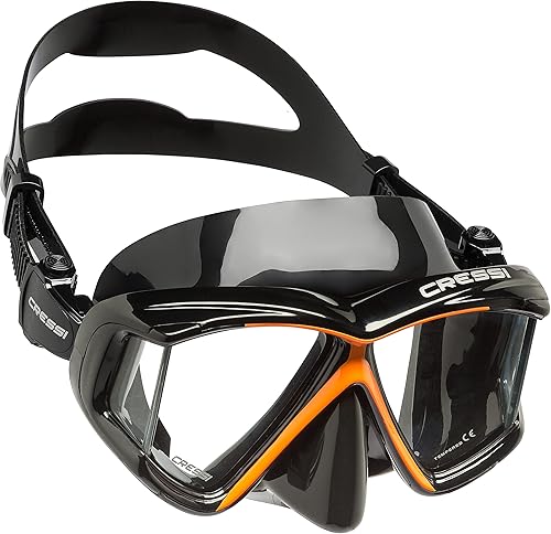 Cressi PANO 4 Window, Adult Scuba Diving and Snorkeling Mask Quality Since 1946