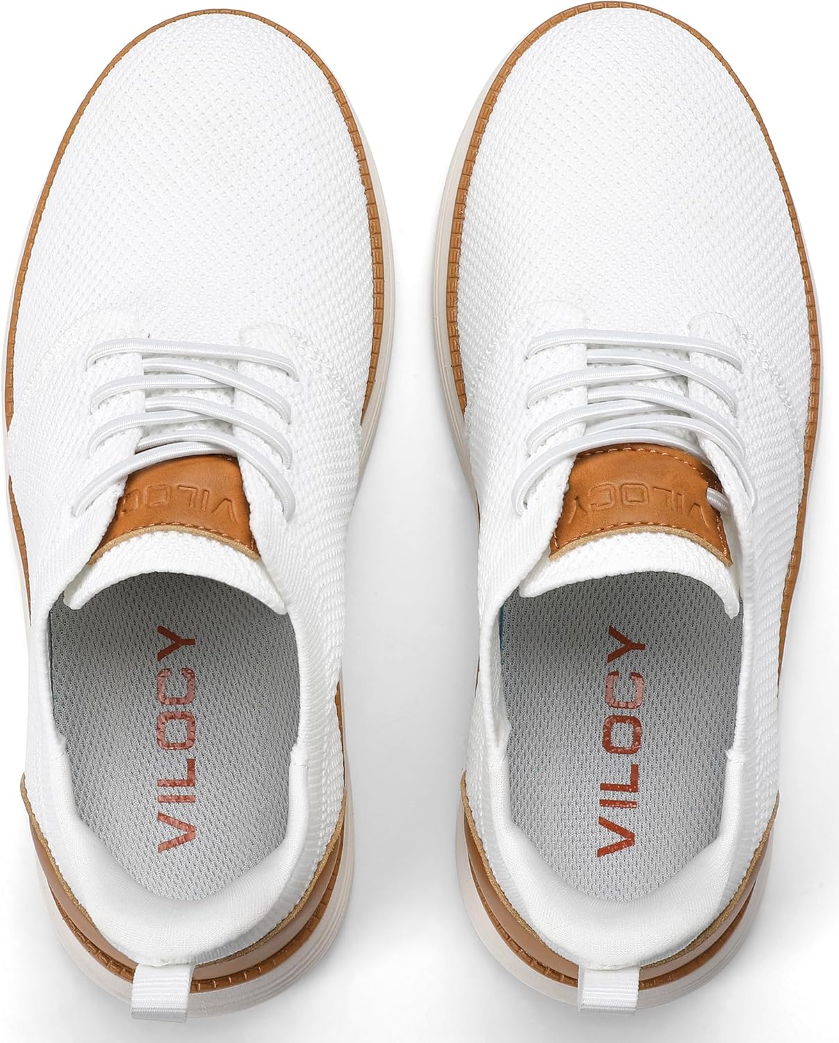 VILOCY Boy's Slip On Casual Dress Sneaker Hands Free Fashion Shoes Comfortable Oxfords Mesh Tennis Breathable School Uniform Formal Church Shoes(Little Kid/Big Kid) - Image 8