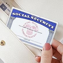 6 Pack Social Security Card Protector