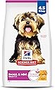 Hill's Science Diet Small & Mini, Adult 1-6, Small & Mini Breeds Premium Nutrition, Dry Dog Food, Chicken & Brown Rice, 4.5 lb Bag