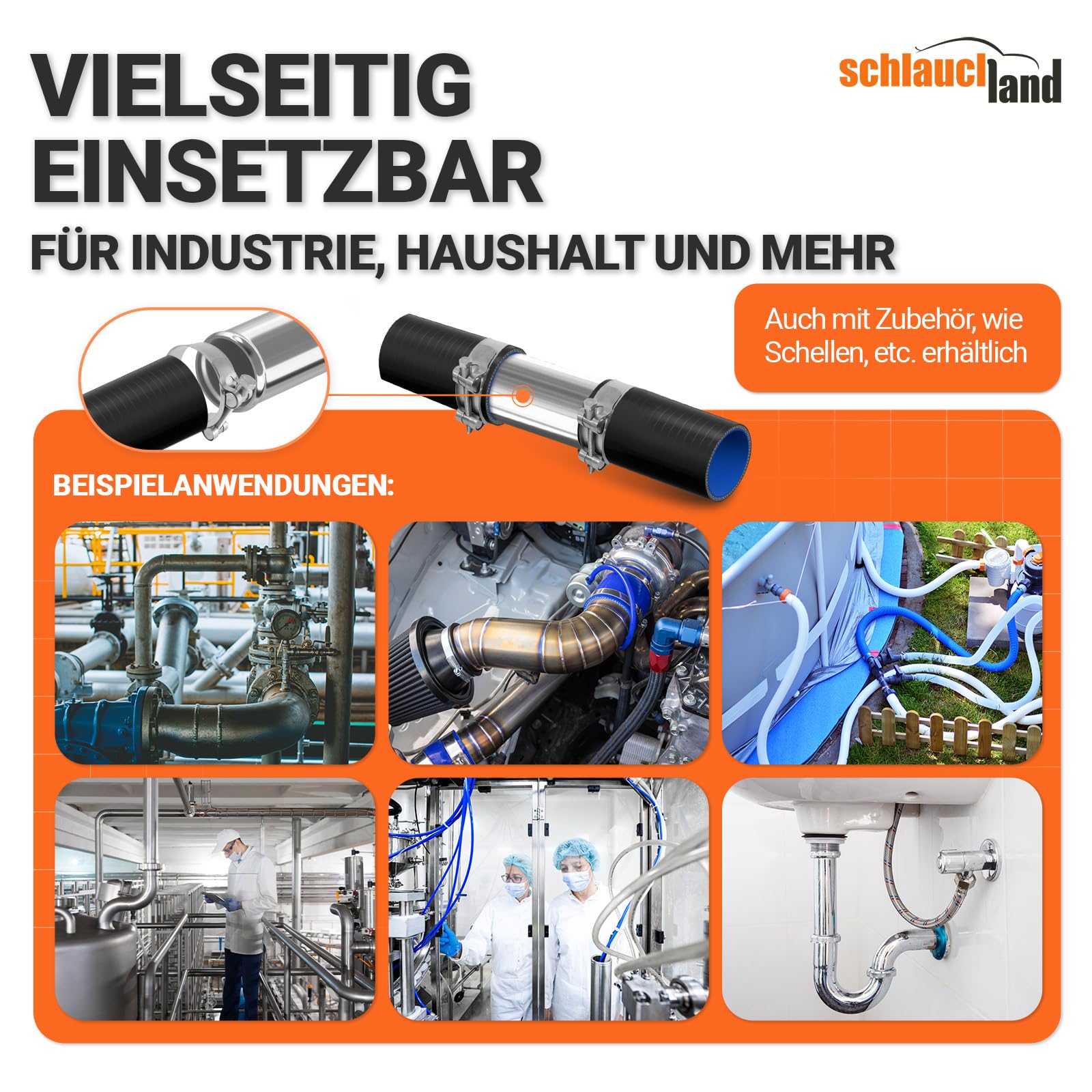 2 Stück | 60cm Edelstahl-Rohr AD-Ø 51mm poliert & gebördelt V2A 1.4301 INOX rostfrei | AUSWAHL 1-10 Stück & 13-200 mm Durchmesser | Edelstahl Rohr Motor KFZ Kühler Druckluft BIS 800°C| PREMIUM