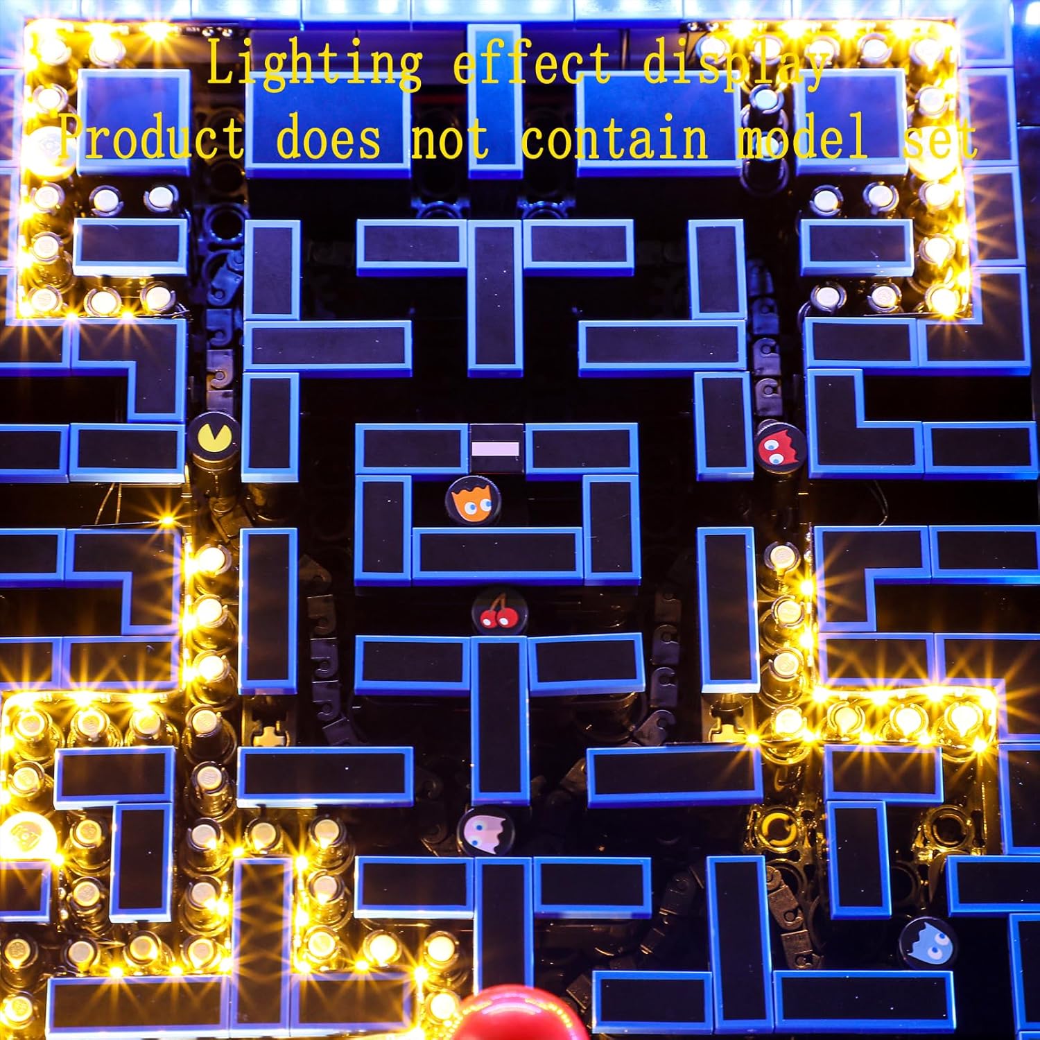 LED Light Kit Compatible with Lego PAC Man Arcade - for Icons 10323 Model Set (Model Set Not Included)