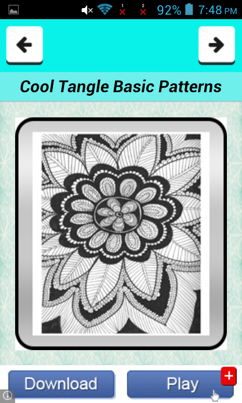 Cool Tangle Basic Patterns - App on Amazon Appstore