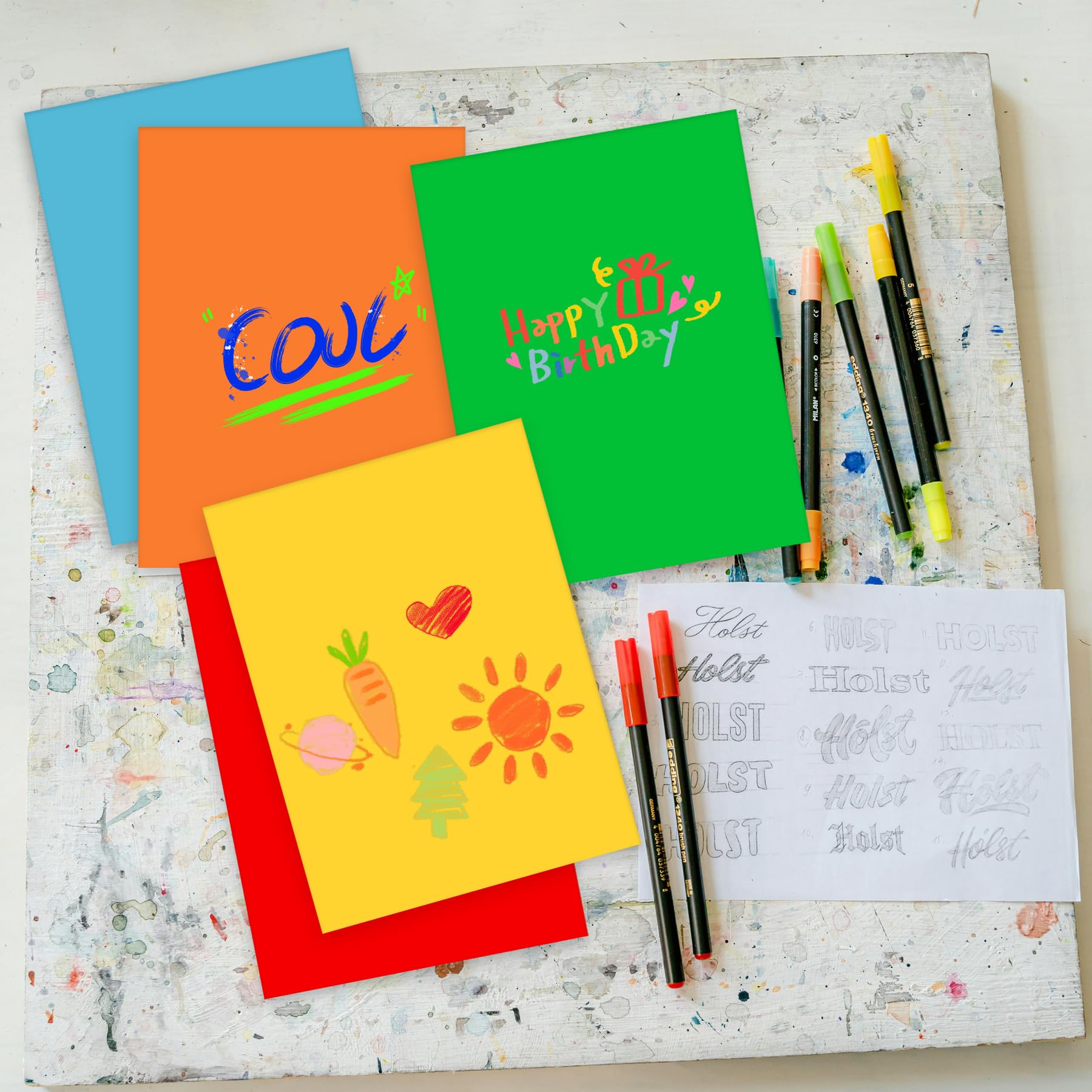 600 fogli di carta colorata 22,5 x 28,5 cm, carta per fotocopie per stampante a colori, 80 g/m², double face, per origami fai da te, 5 colori vivaci