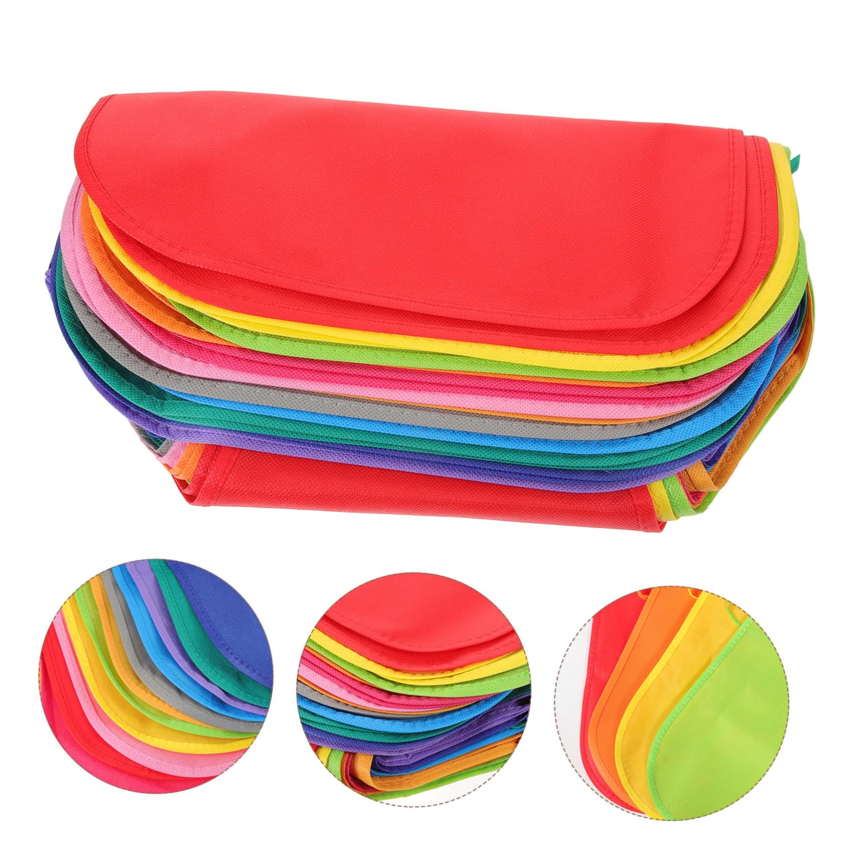 Malerschürze für Kinder aus Vliesstoff 24 Stück 33x48 Cm | Einweg Künstlerschürzen, Leicht zu Reinigen, Lange Taillenbänder, für Malen und Kochen