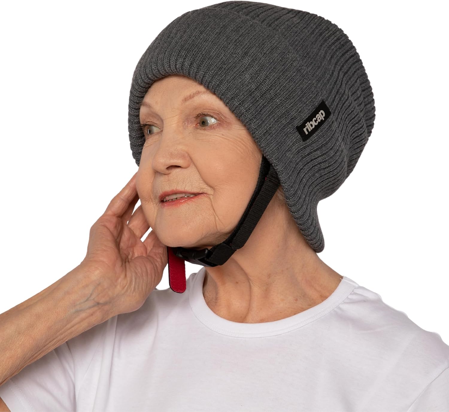 Ribcap Lenny Medical Grade Soft Protective Helmet for Epilepsy & Seizures - Wool Beanie with Impact Protection