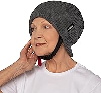 Ribcap Lenny Medical Grade Soft Protective Helmet for Epilepsy & Seizures - Wool Beanie with Impact Protection