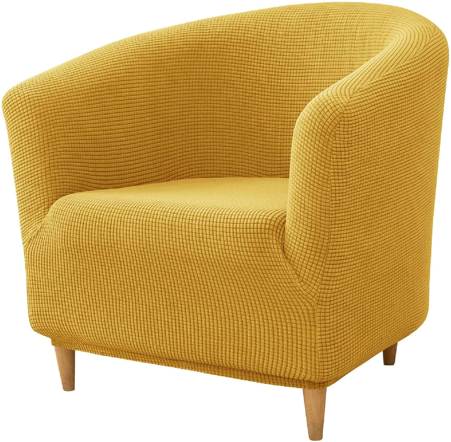 Amazon.com: ZRCYXDW Club Chair Slipcover, Stretch Checkered Barrel ...