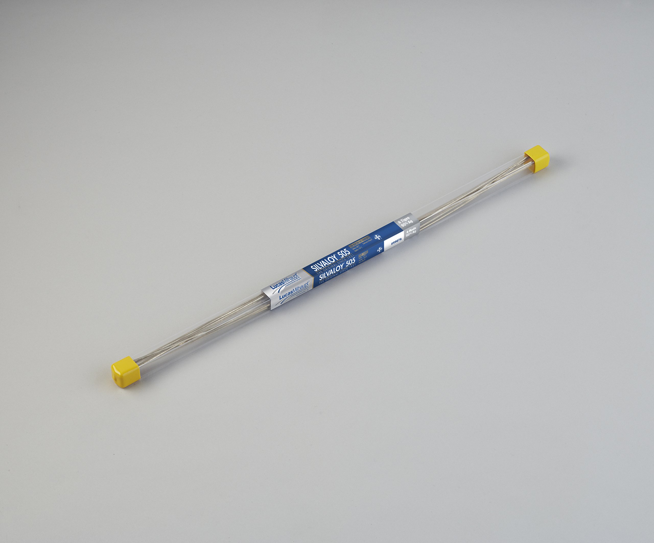 Lucas-Milhaupt 99076 Handy One Silvaloy 505 Flux Cored Brazing Alloy 8 Rod Tube