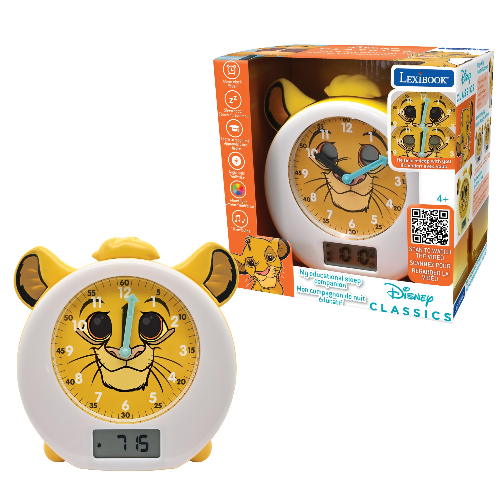 Amazon.co.jp: LEXiBOOK、Disney Stitch、My Sleep Companion