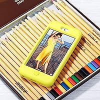 Vista 7 de ULAK Compatible con Funda para iPod Touch 7/6/5, Funda Protectora Resistente a Impactos y Choques de Alta Resistencia para Apple iTouch 5ª/6ª/7ª