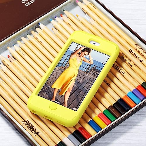 Miniatura 7 de ULAK Compatible con Funda para iPod Touch 765, Funda Protectora Resistente a Impactos y Choques de Alta Resistencia para Apple iTouch 567 Generación