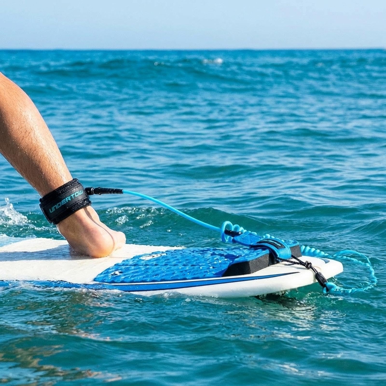 Harilla Laisse de Surf pour Planche de Surf, Corde de Pied, Sangle extérieure pour Planche de Surf Fishboard Shortboard