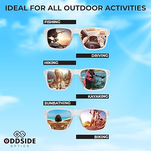 Miniatura 6 de Gafas de sol polarizadas para hombre  Gafas de sol con protección UV para conducir, pesca, golf, correr, trabajo