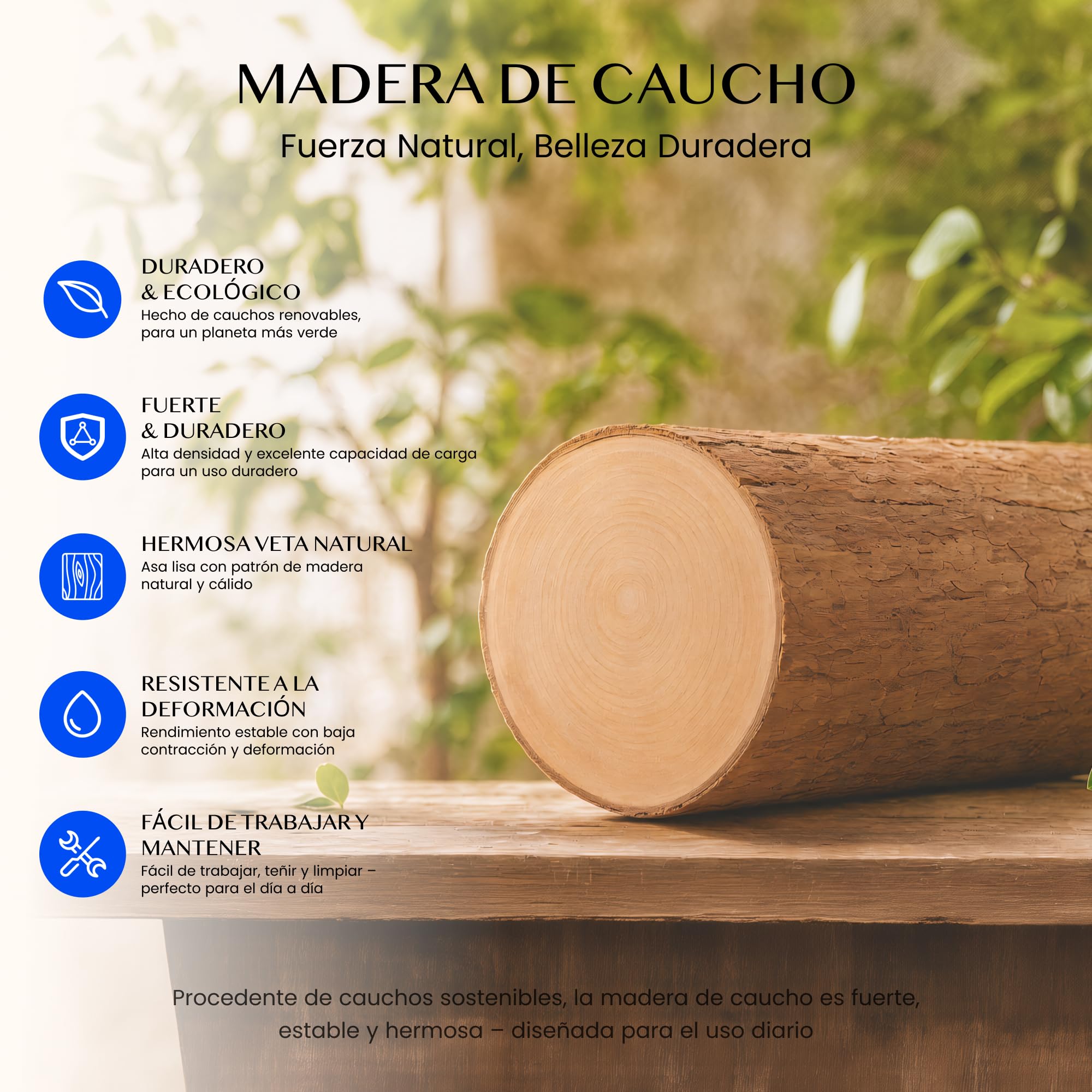 FLEXISPOT Cama de Madera Maciza 160x200 cm, Cama Doble de Madera de Caucho Natural, Sin Formaldehído, Montaje Sin Herramientas, Cabecero con Estante, Diseño Japandi, Cama Matrimonio Hako G1