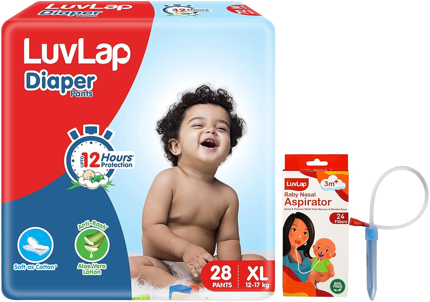 Buy LuvLap Baby Diaper Pants XL Size (Extra Large), Pack of 28 Count