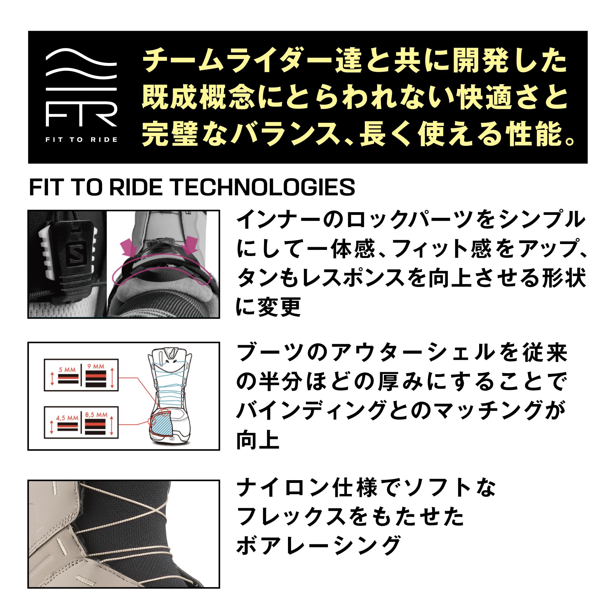 Amazon | サロモン(SALOMON) スノーボードブーツ VISTA DUAL BOA