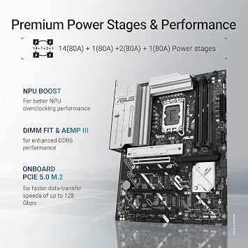 ASUS PRIME Z890-P Intel LGA1851 ATX Anakart