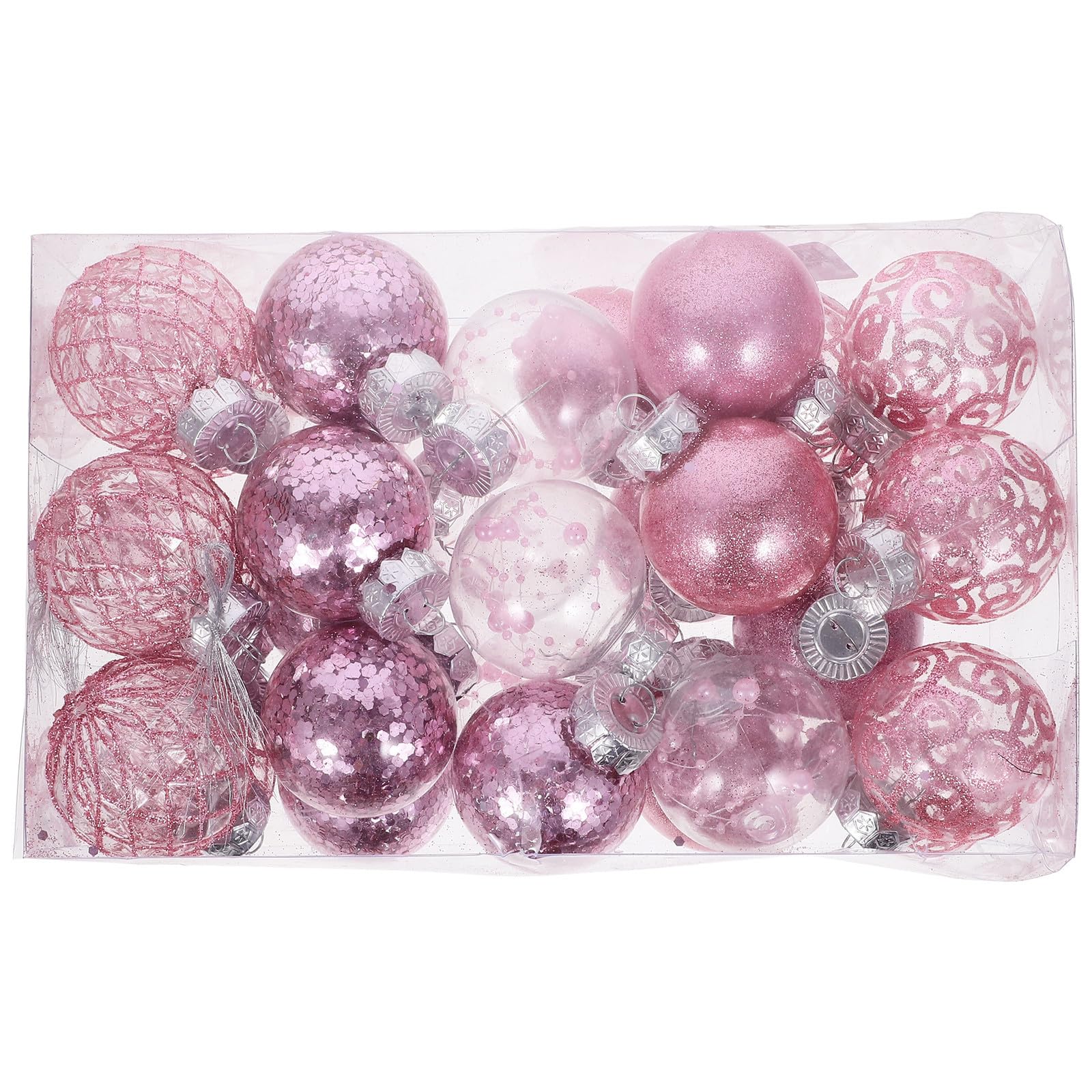 FRCOLOR 60 Pezzi Palline di Natale per Albero, Decorazioni Sospese in