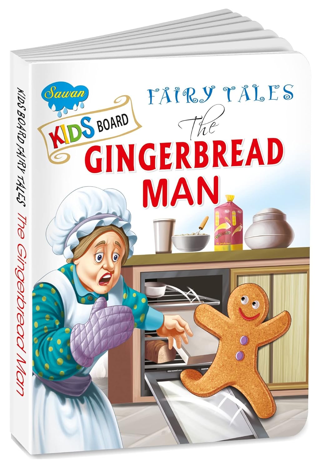 Buy The Gingerbread Man Fairy Tales story Board books for kids Book