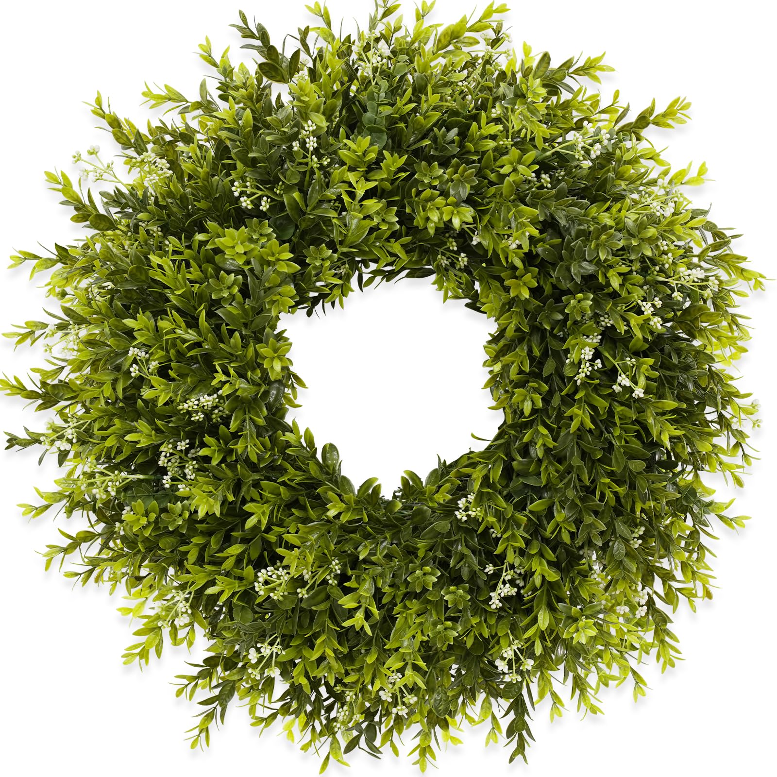 Chiyinbao 28'' Large Boxwood Wreath
