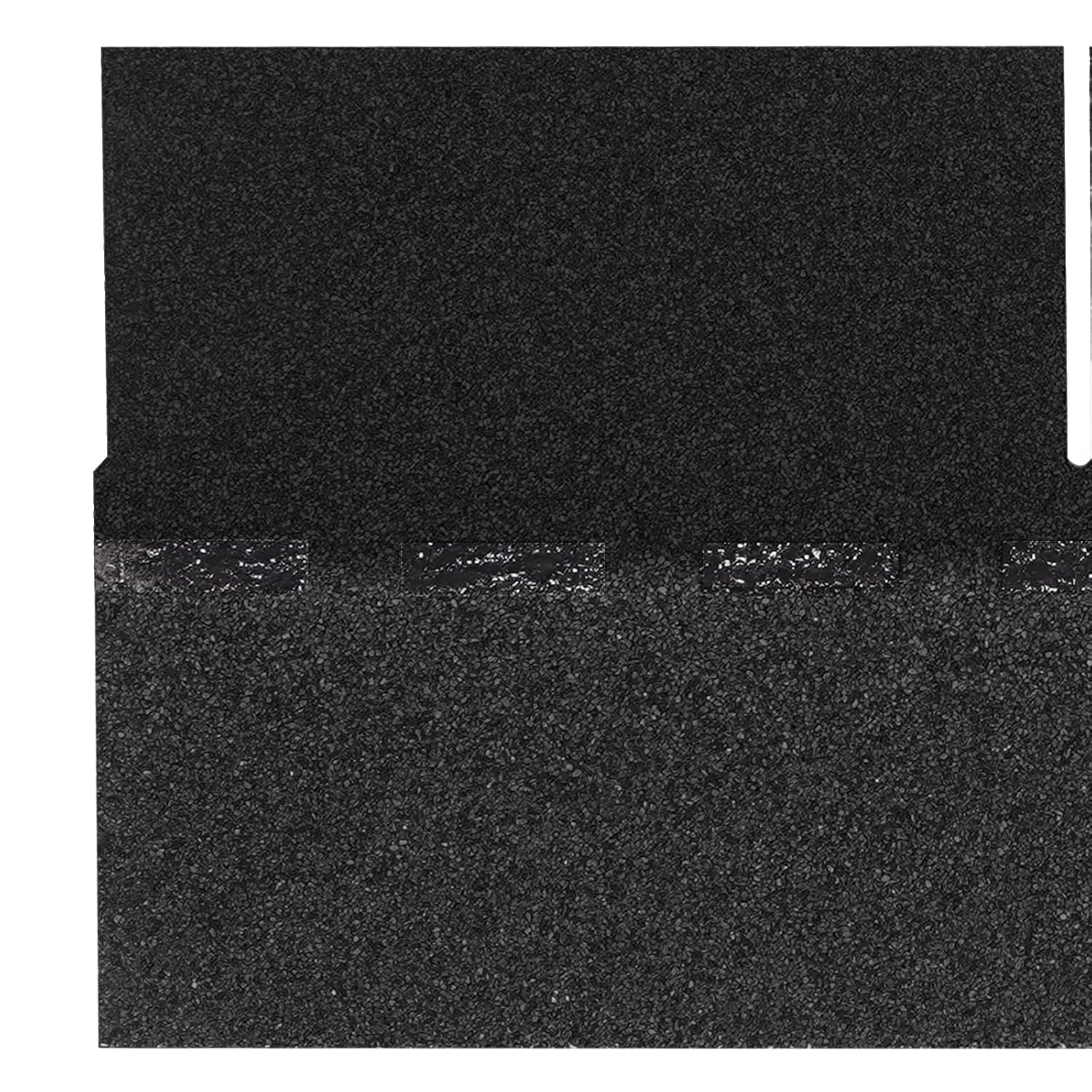 21 Pack Asphalt Roof Shingles, 39.37 * 13.11Inch Waterproof Roof Asphalt Tiles, Tool Shed Roof Shingles- Ideal for Roof Tiles of Villas, Row Houses, Light Steel Roofs (Carbon Black)