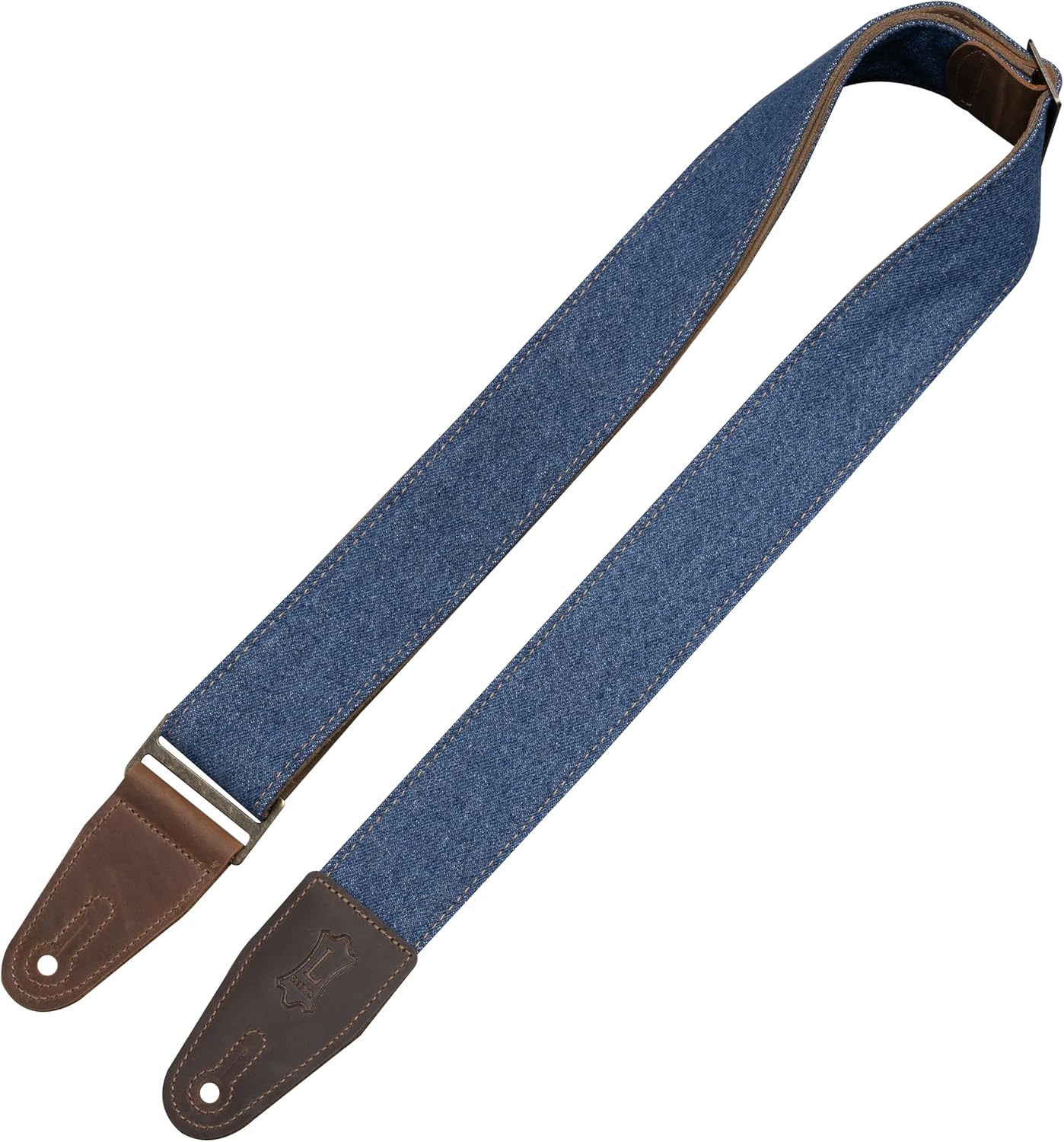 Levy's Leathers Denim Series 2" Wide Guitar Strap