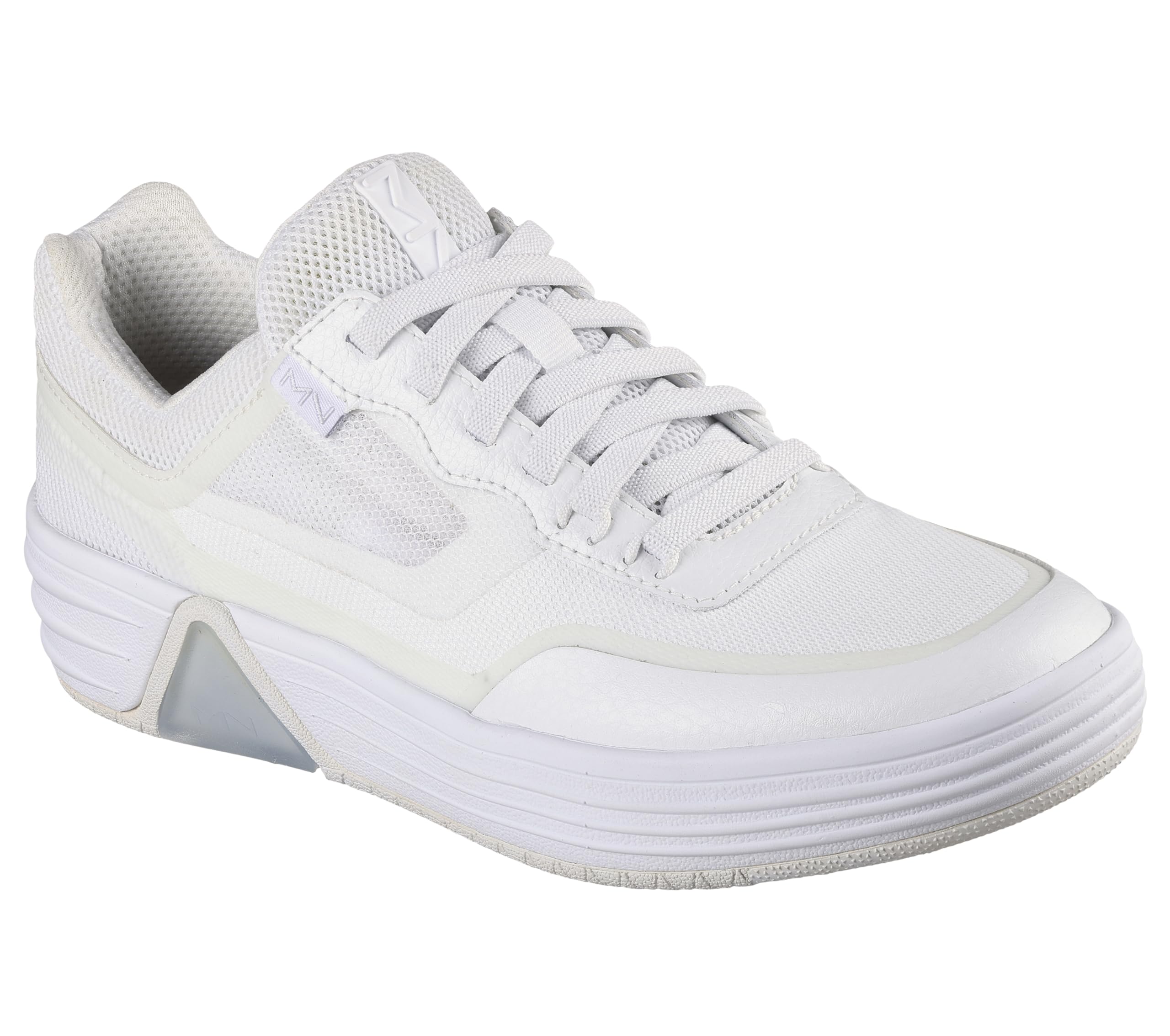 Skechers Men's Max Cushioning Endeavour Trainers, White Opulent Garden, 45 EU X-Weit