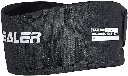 Miniatura 1 de EALER Hockey Neck Guard Collar, Hockey Core Neck Protect Guard Bib Cut Resistant