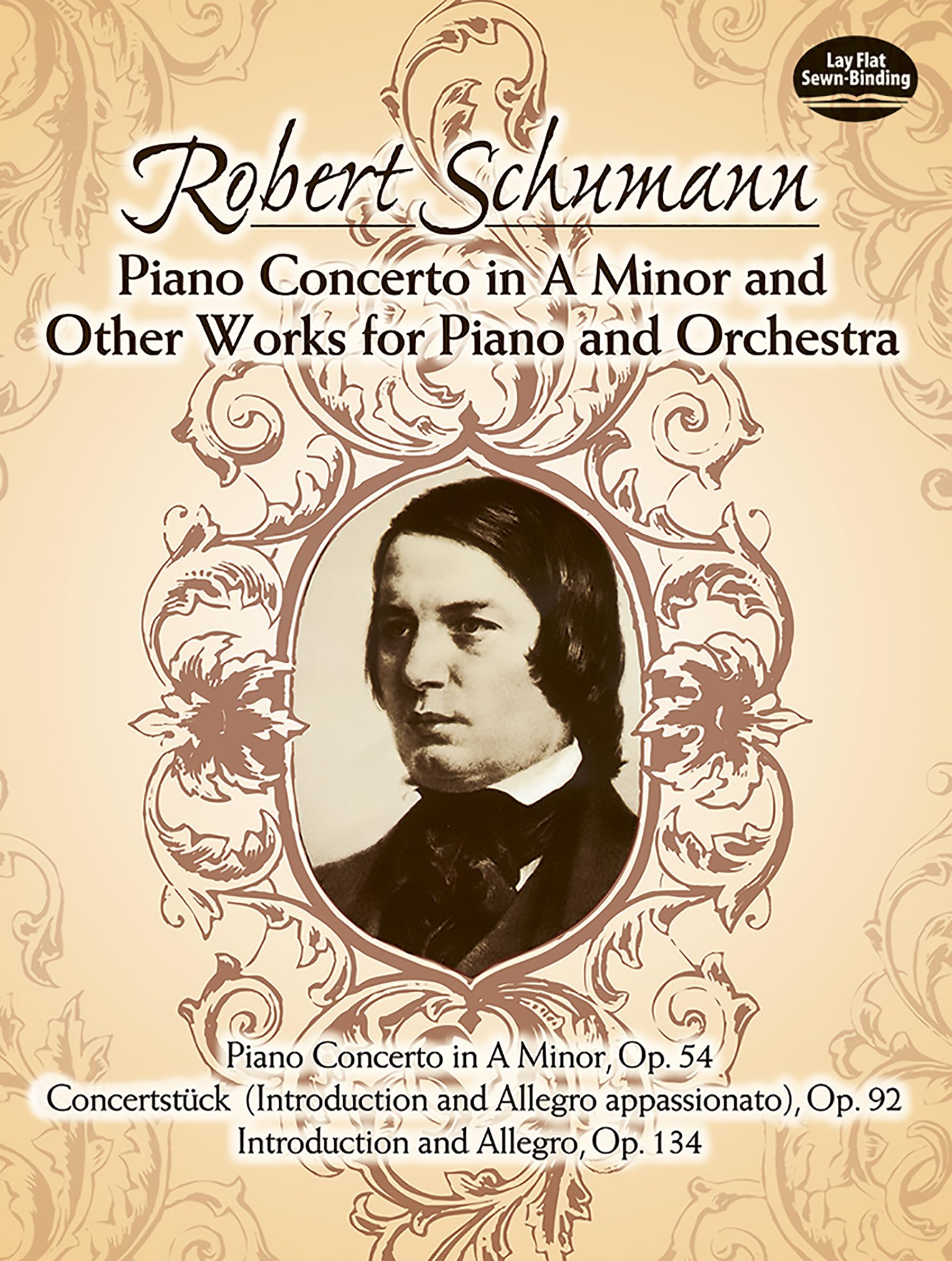 Robert schumann : great works for piano and orchestra - orchestre: Includes: Conzertstück (Introduction and Allegro Appassionato), Op. 92; And Introduction and Allegro, Op. 134 (Dover Music Scores)