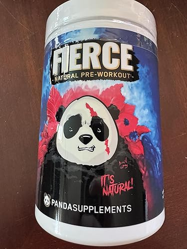 Miniatura 6 de Underground Bio Labs Panda Supps Fierce preentrenamiento natural con cero ingredientes artificiales y 300 mg de cafeína de origen natural para