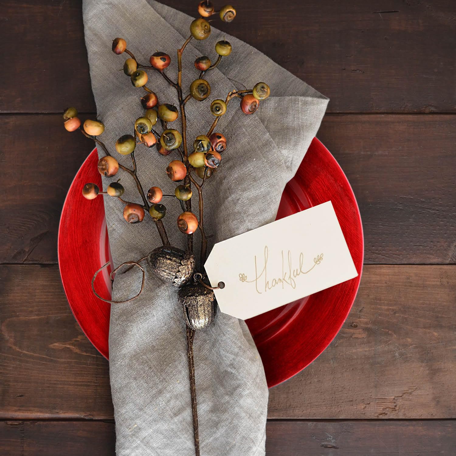 com-four® 4x sottopiatti in rosso - piattini come decorazioni da tavola - piatti decorativi per matrimoni, feste di famiglia o Natale - Ø 32 cm