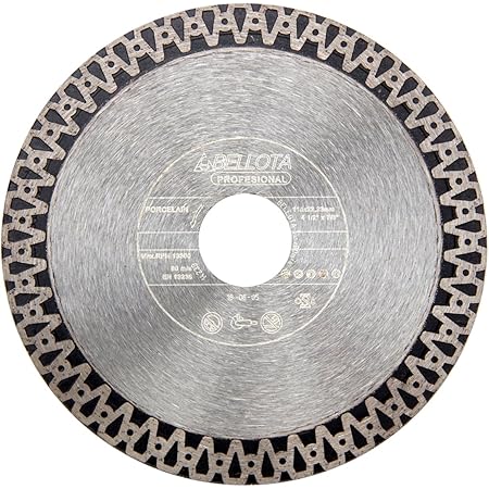 Bellota 50734S125 - Disco de Corte de diamante fino de corte porcelánico  para radial : Amazon.es: Bricolaje y herramientas