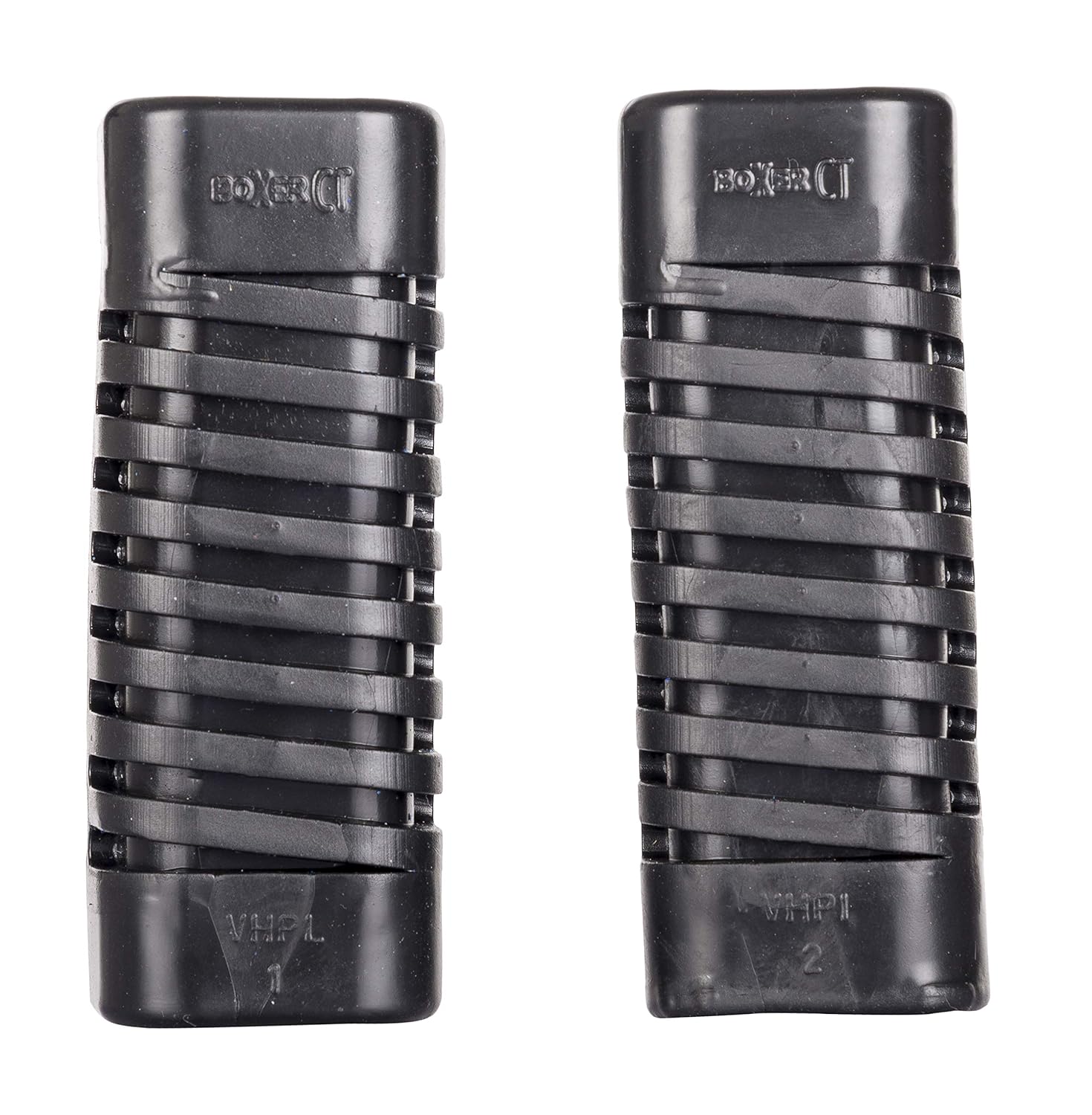 VHPL Lower Rubber Foot Rest for Discover/CT 100/Platina/Boxer (Black