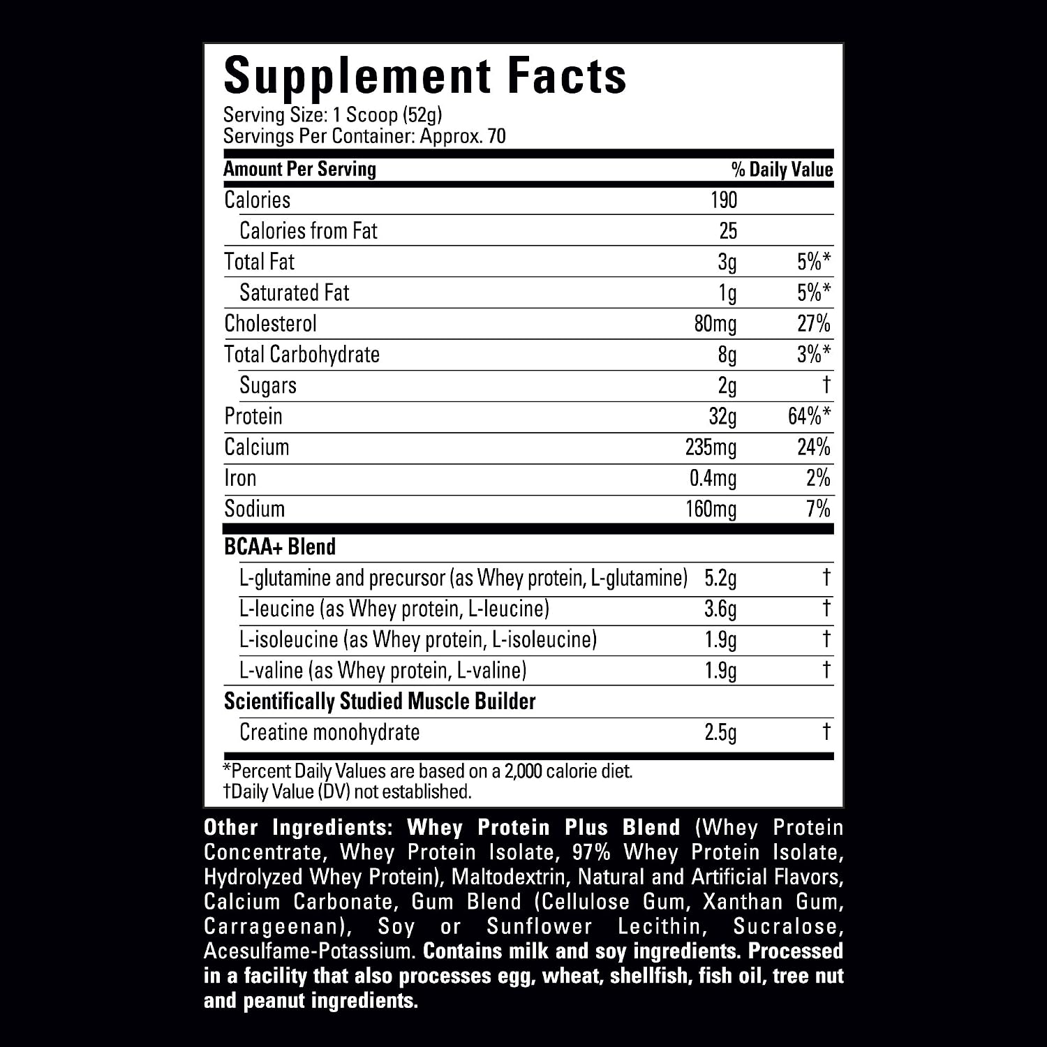 Six Star Pro Nutrition Whey Protein Plus, 8 Pound