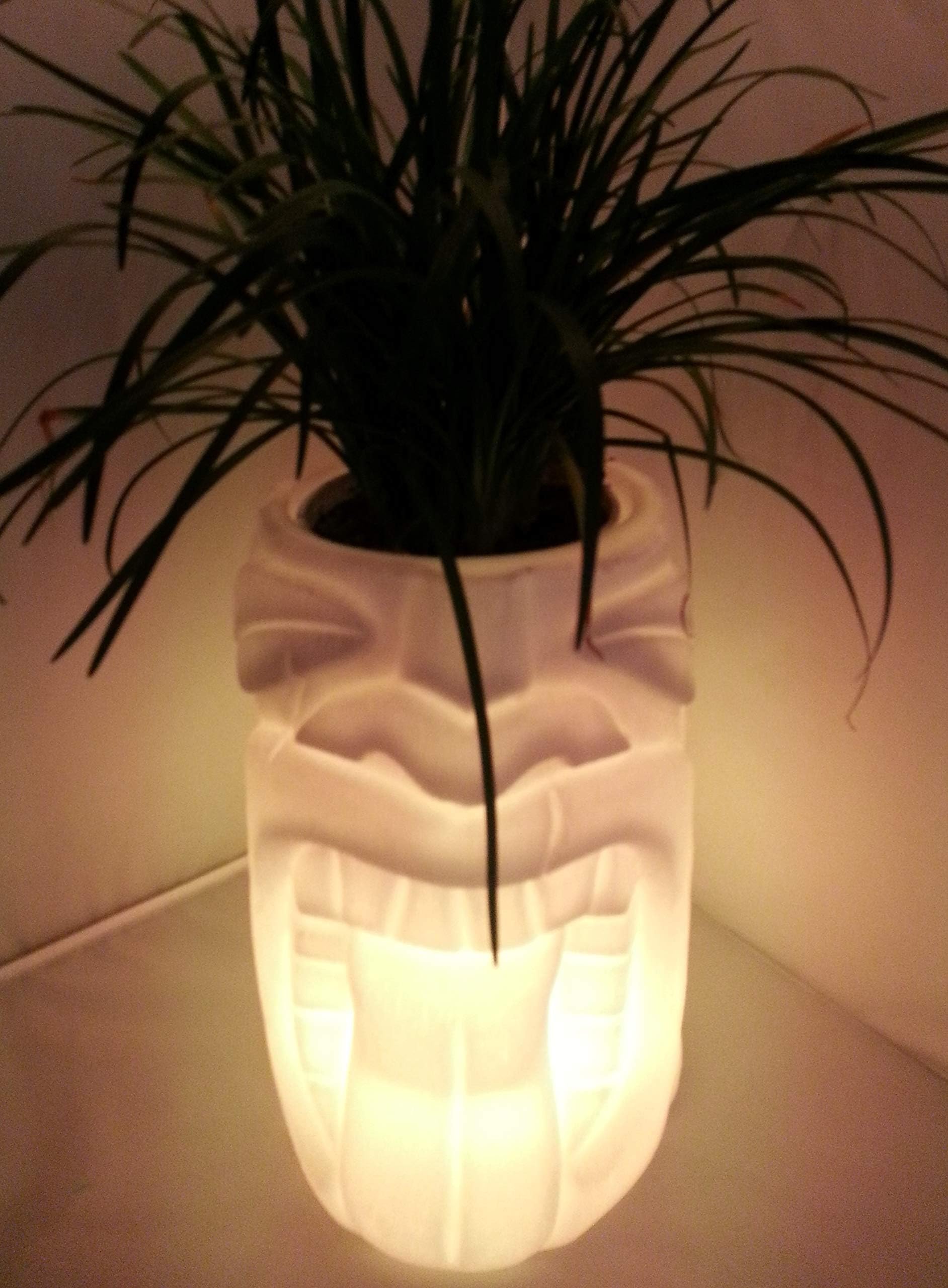 LED Tongue Tiki Planter (New for 2019)