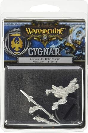 آلة حرب الصحافة الخاصة Cygnar Commander Dalin Sturgis Kit
