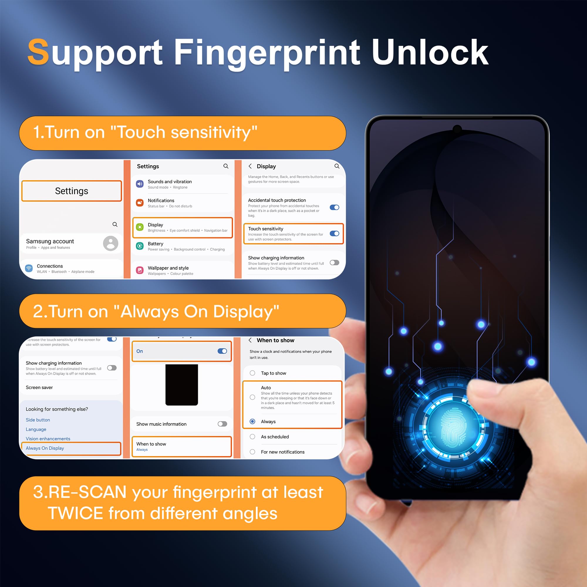 AACL 3-Pack for Samsung Galaxy S26 Ultra Screen Protector Tempered Glass, 9H Glass for S26 Ultra Screen Protector 5G, [Fast Alignment Tool] [Bubble Free] [6.9 Inch]