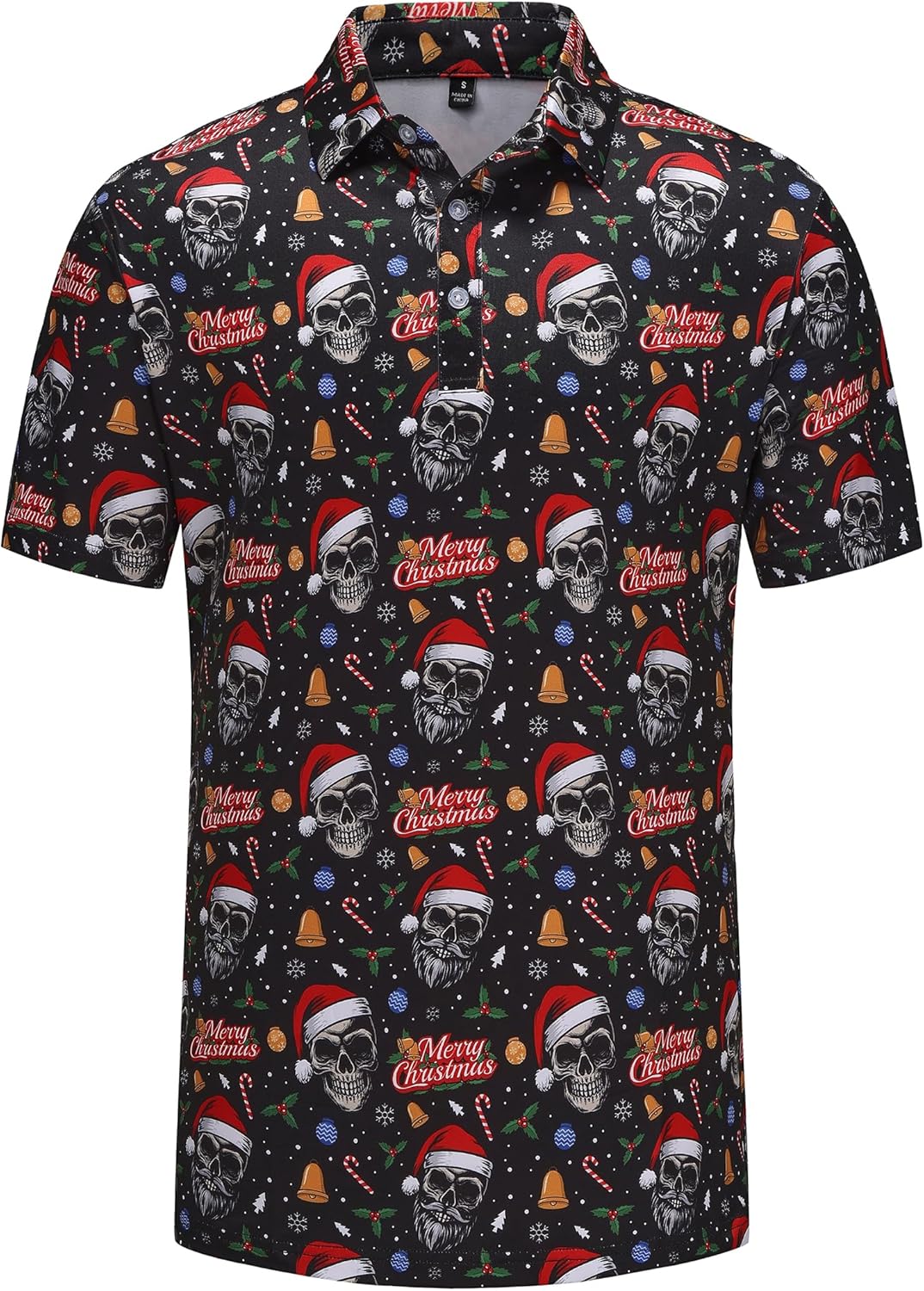 Men's Golf Polo Shirts Funny Golf Shirts for Men Performance Moisture Wicking Quick Dry Athletic Short Sleeve Shirts - Image 2