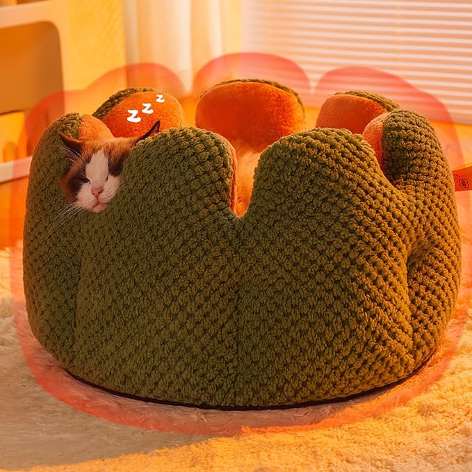 Cama Redonda Perro Mediana 40cm Lavable miniatura 7