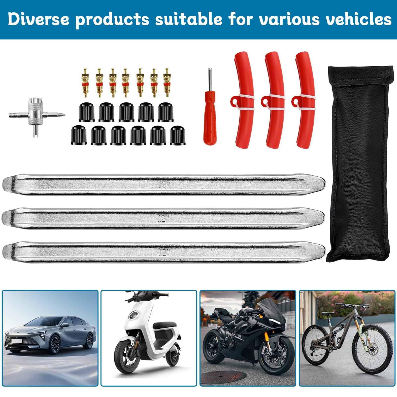 Decathlon Set de benzi de rezistență - Pachet de 5 - Dezvoltarea musculară- Tren