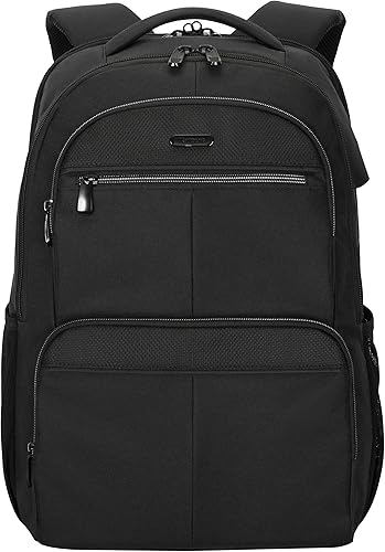 Targus Mochila clásica unisex para computadora portátil TBB627GL para adultos, color negro, 15.6 pulgadas