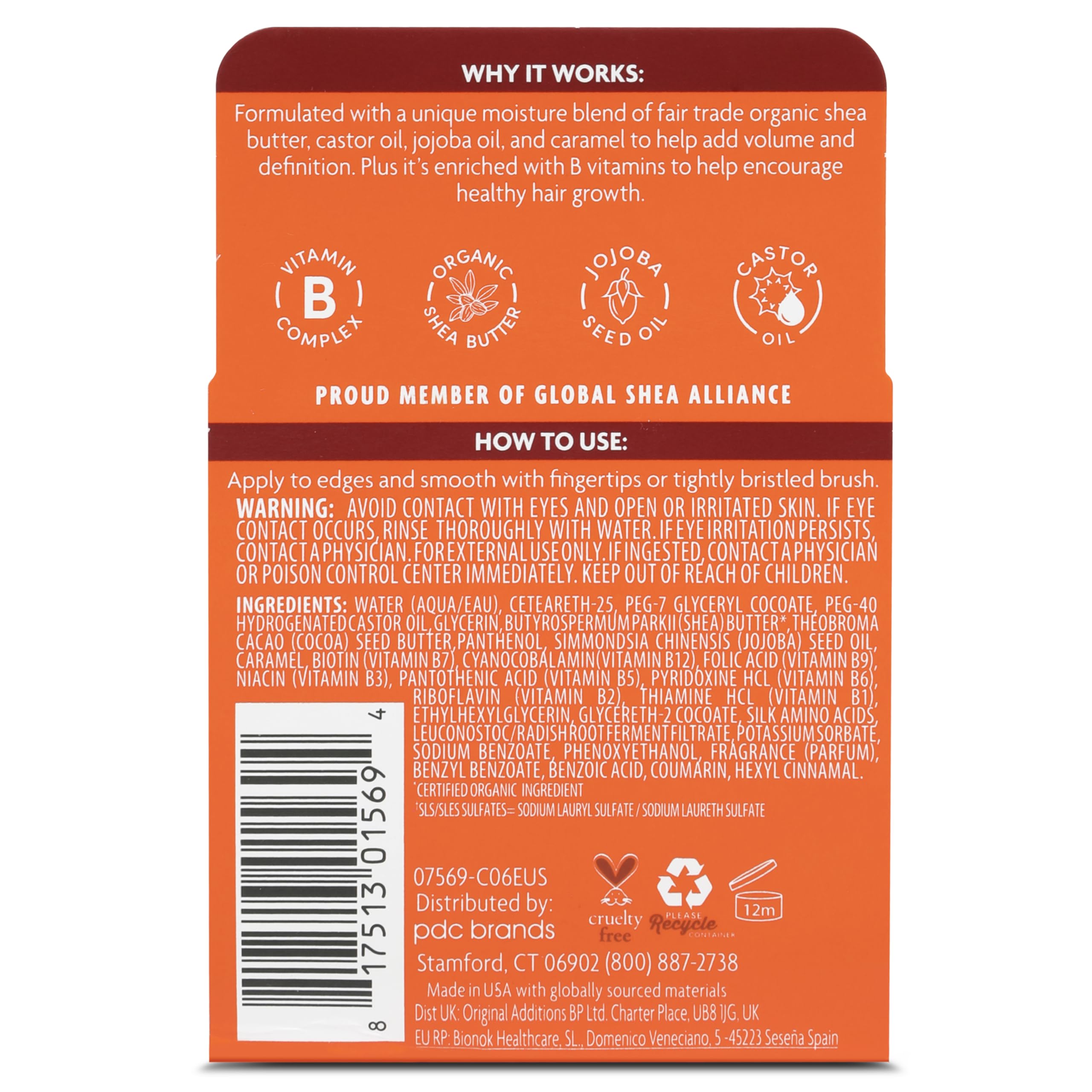 Cantu 07569-12/4Eu Żel do Włosów, 64 g