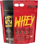 MUTANT WHEY | 100% Poudre de protéines de lactosérum 22g d'absorption rapide, de digestion facile, de concentré de lactosérum, d'isolat et d'hydrolysat - Chocolat - 4.54 kg