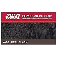 Vista 3 de Just For Men – Autostop Color # A-55 Real Black (6 unidades)