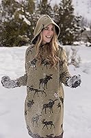 Vista 4 de Lazy One Sudadera con capucha de gran tamaño, ropa de dormir