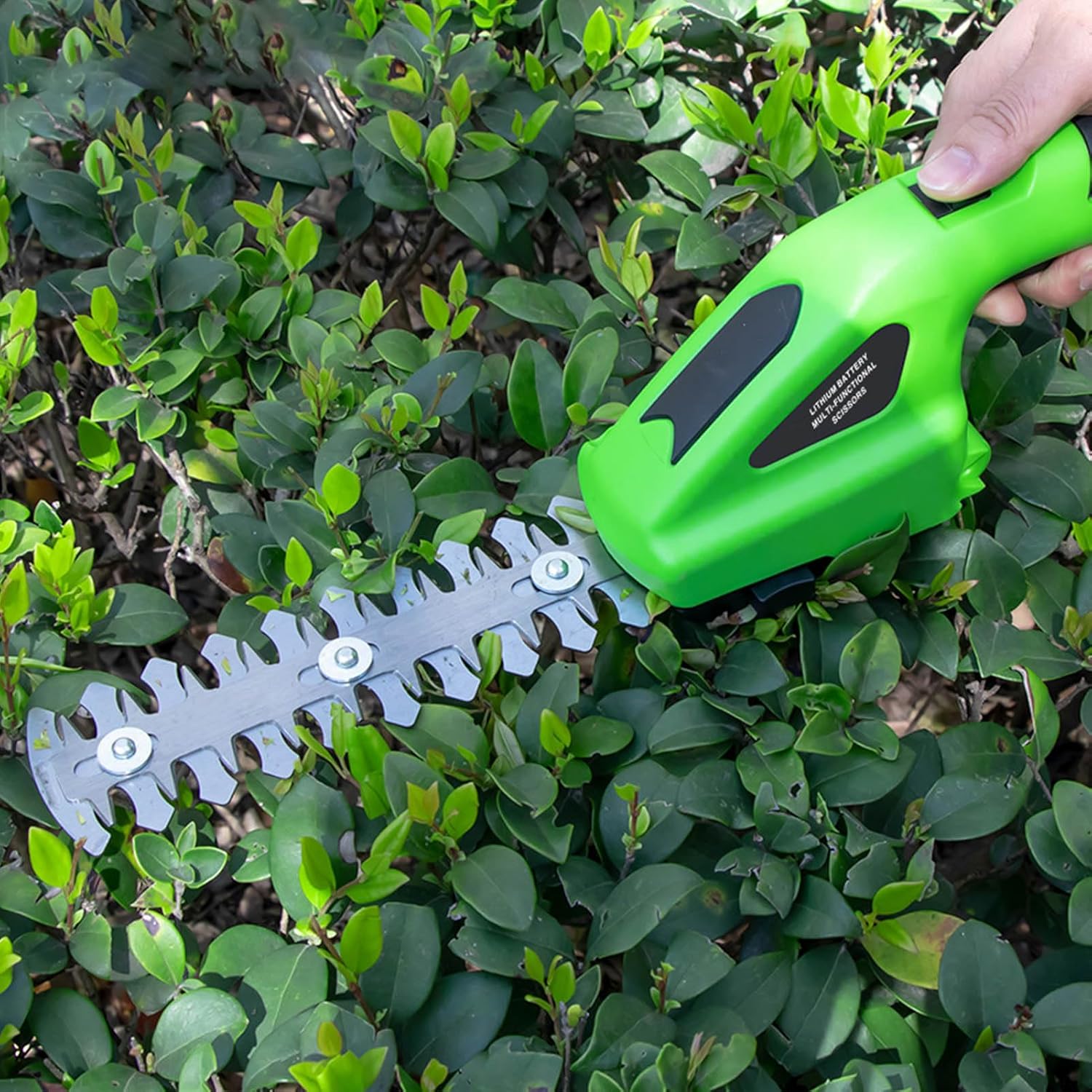 Cordless Electric Scissors High Power Efficient 950 RPM High Speed Electric Pruning Shears for Gardening Trimming