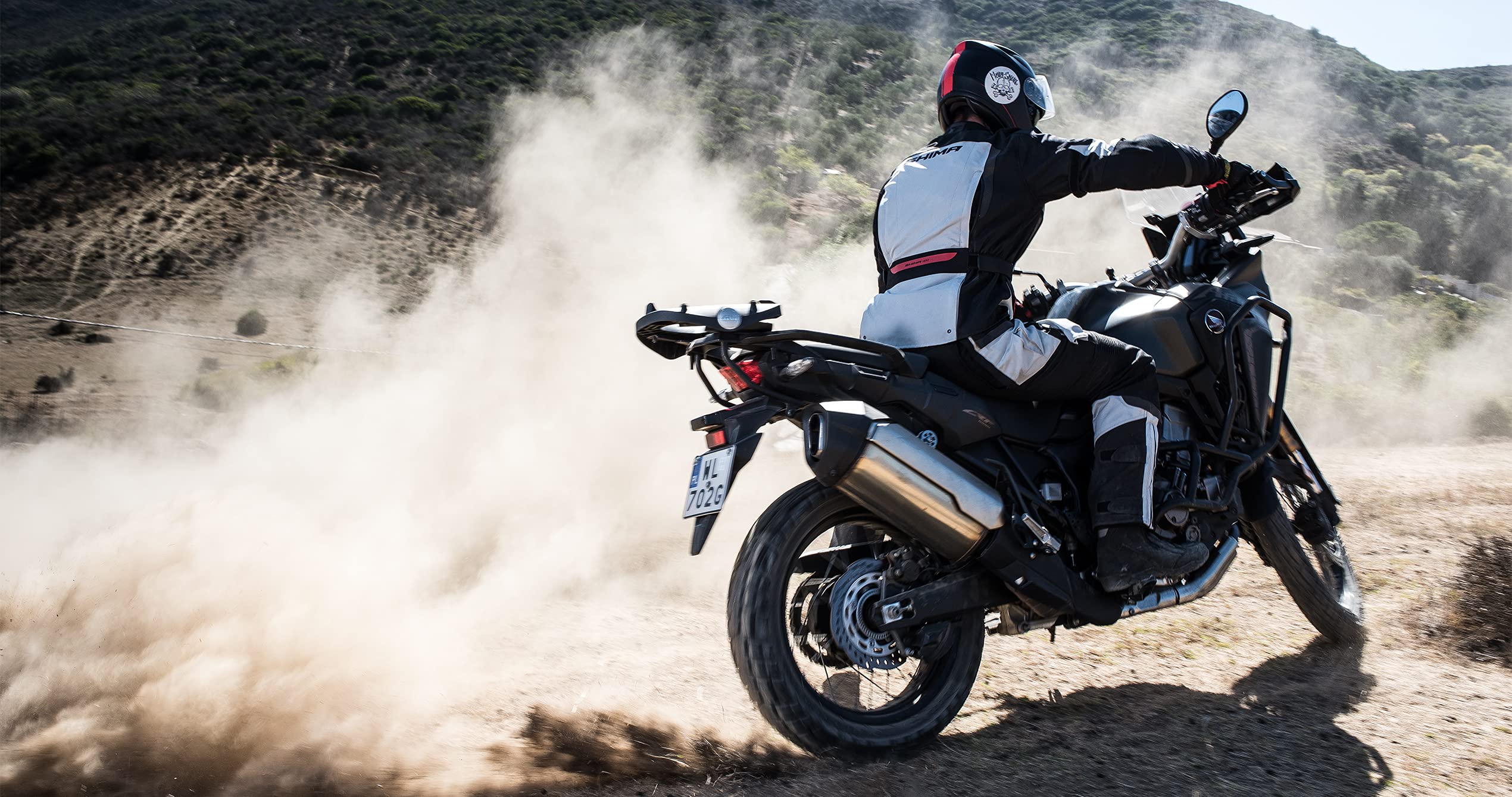 SHIMA Hero, Touring Motorcycle Jacket Cordura Hitena, (Gray, XL