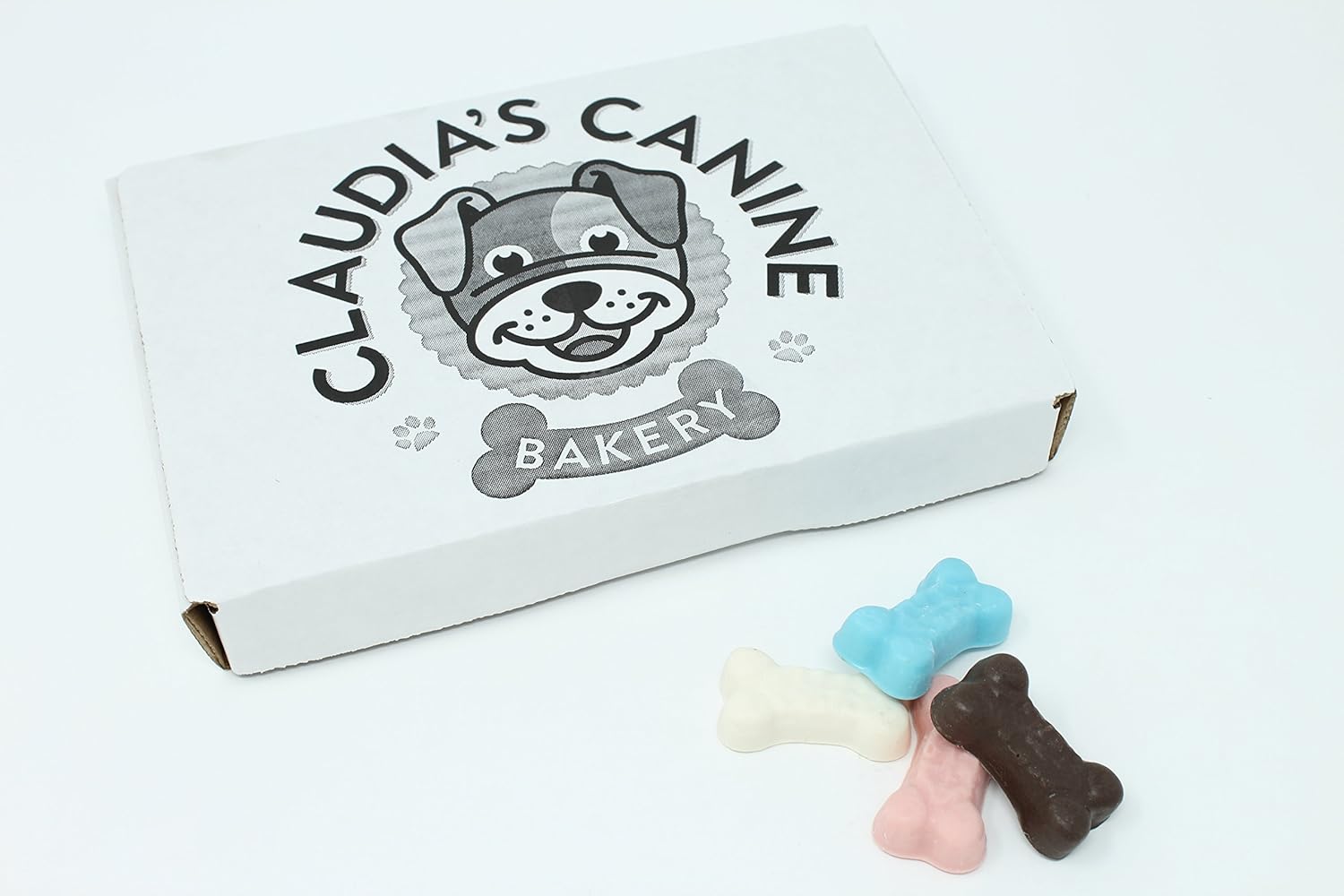 Claudia's Canine Bakery - Canine Sweets - 24 Carob and Yogurt Dog Bones